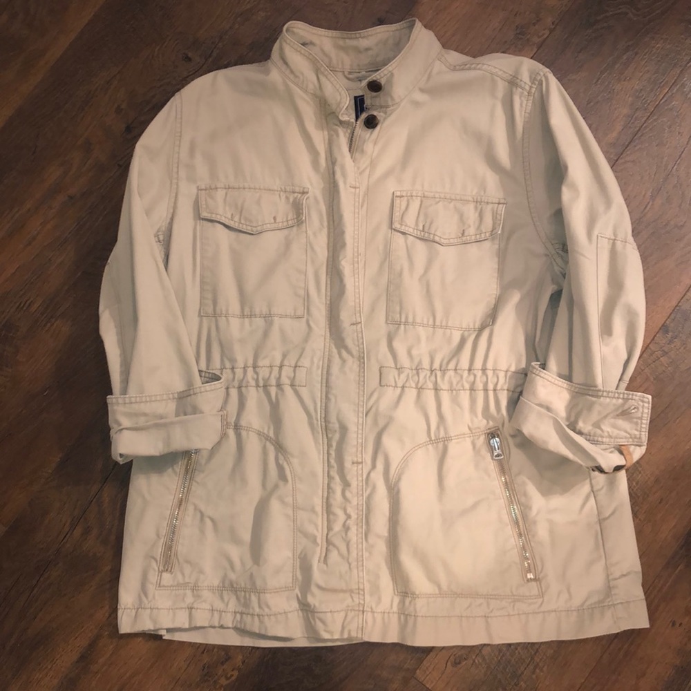 💥REDUCED💥GAP khaki utility jacket